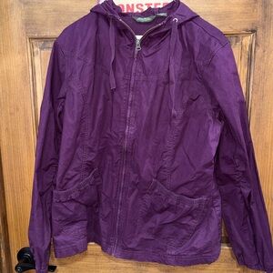 Eddie Bauer Purple Hooded Coat